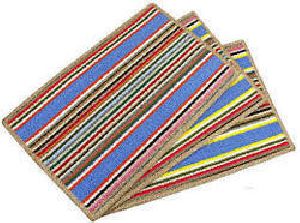 Striped Polypropylene Floor Mats