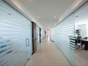 Frameless Glass Partition