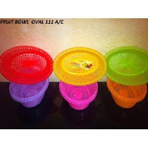 Oval Plastic Fruit Basket