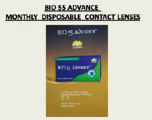 Bio 55 Advanced Monthly Disposable Contact Lens