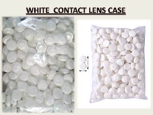 White Contact Lens Cases
