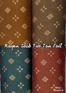 Slub Rayon Fabric