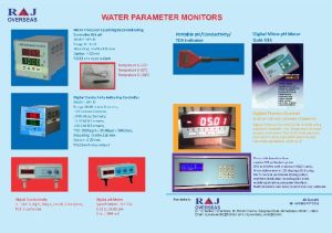 Process Control Instruments