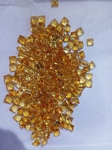 Natural citrine cut stone