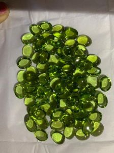 Natural Peridot Cabution Stone