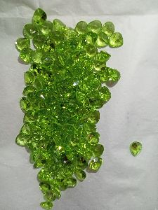 Natural Peridot Cut Stone