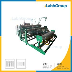 Metal Chain Link Fencing Making Machine