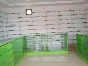 toughened glass partition