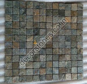 Zeera Green Quartzite Mosaic Tiles