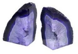 Amethyst Bookends