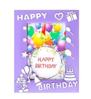 Birthday & Best Wishes Photo Frame