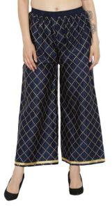 Ladies palazzo pant_Blue