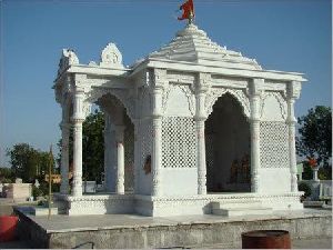 Outdoor Marble Stone Temple
