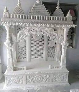 White Marble Stone Home Temple
