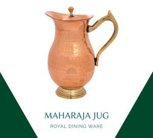 Copper Maharaja Jug
