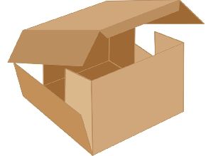 Die Cut Corrugated Box