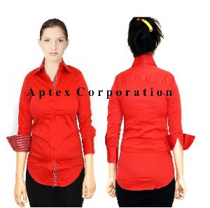 Ladies Red Shirt