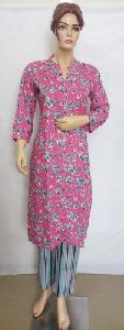 Cotton Kurti Wiith Pant