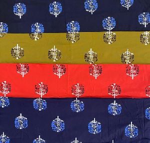 Multicolor Kurti Fabric