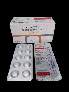 Aceclofenac &amp;amp; Thiocolchicoside Tablets
