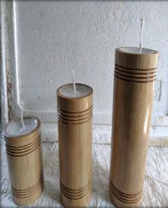 Bamboo Candle Holder