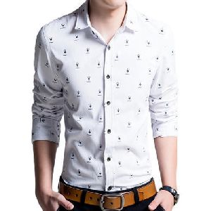 mens printed shirt