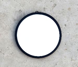 Black Round Wall Mirror