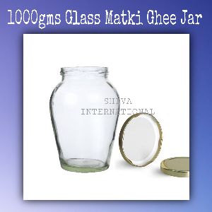 1000gms Matki Glass Jar
