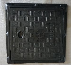 Manox Black Manhole Cover