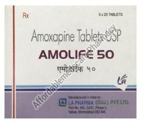 Generic Asendin (Amoxapine) 50mg Tablets