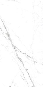 Statuario Spider High Gloss Vitrified Slab Tile