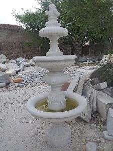 Garden White Marble Fountain