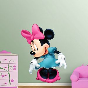 Beautiful Minnie Mouse Custom Wall Sticker
