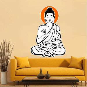 Yogi Buddha Custom Wall Sticker