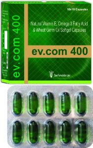 EV Com 400 Soft Gelatin Capsules