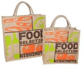 PP Laminated Jute Shopping Bag