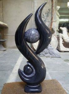 Black Marble Showpiece