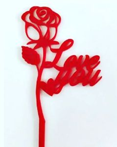 Colourfull Cake Topper