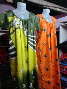 ladies printed nighty