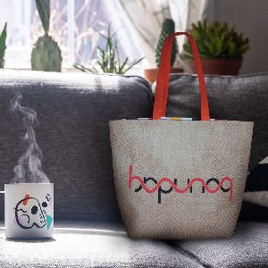 Brown Premium Quality Organic Jute Shopping Bag