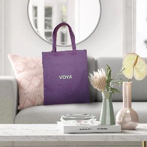 Violet Ultra Strong Promotional Cotton Tote Bag