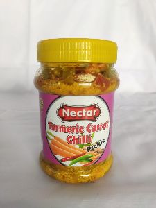 Turmeric Carrot Chilli Pickle