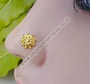 Gold Nose Pin