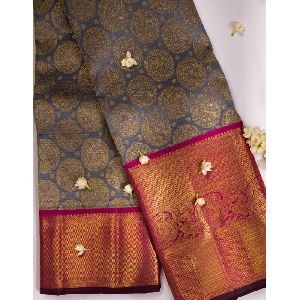 bridal silk saree