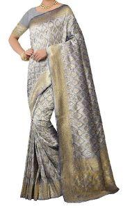 jacquard silk saree