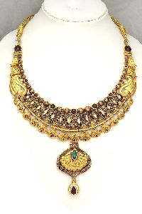 59gm 22kt Antique Gold Necklace