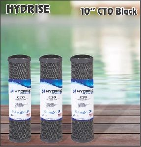 Hydrise 10 Inch CTO Black Filter Cartridge