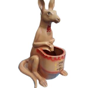 Kangaroo Shaped FRP Dustbin