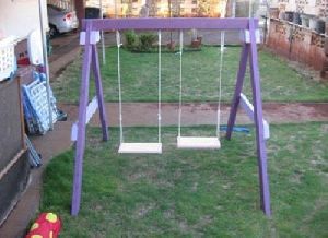 Playground Double Swing