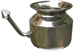 Stainless Steel Jal Neti Lota